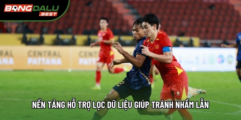 Nền tảng hỗ trợ lọc dữ liệu giúp tránh nhầm lẫn
